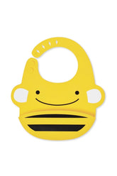 Skip Hop Zoo Silikon Önlük Arı